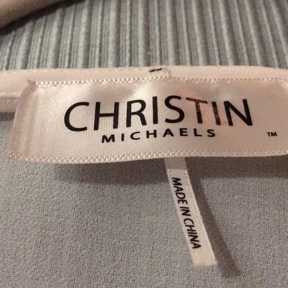 Christin Michaels White Blouse - Picture 6 of 6